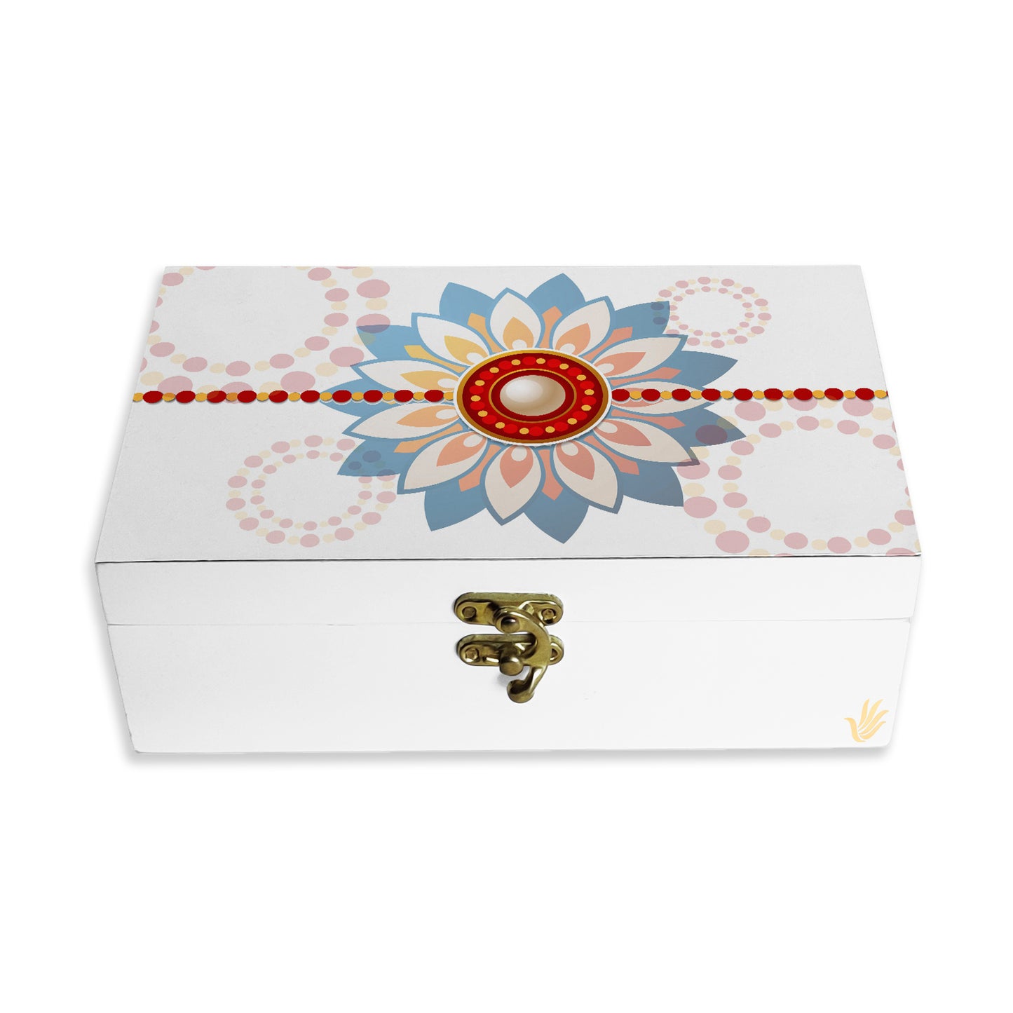 Rakhee Blue Gift Box-M