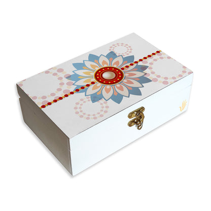 Rakhee Blue Gift Box-M