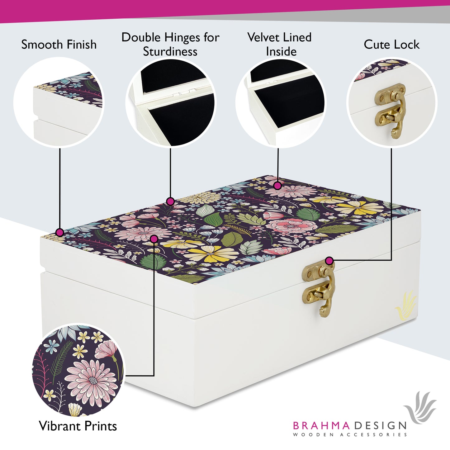 Flr Daisy Gift Box-M