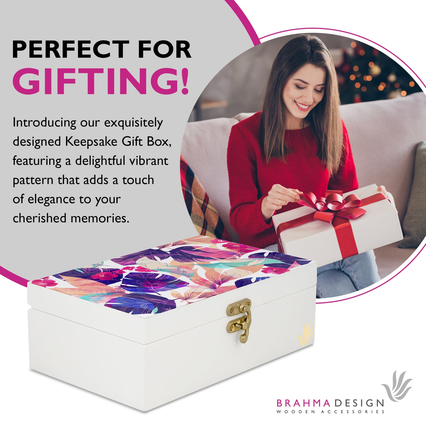 Flr Hibiscus Gift Box-M