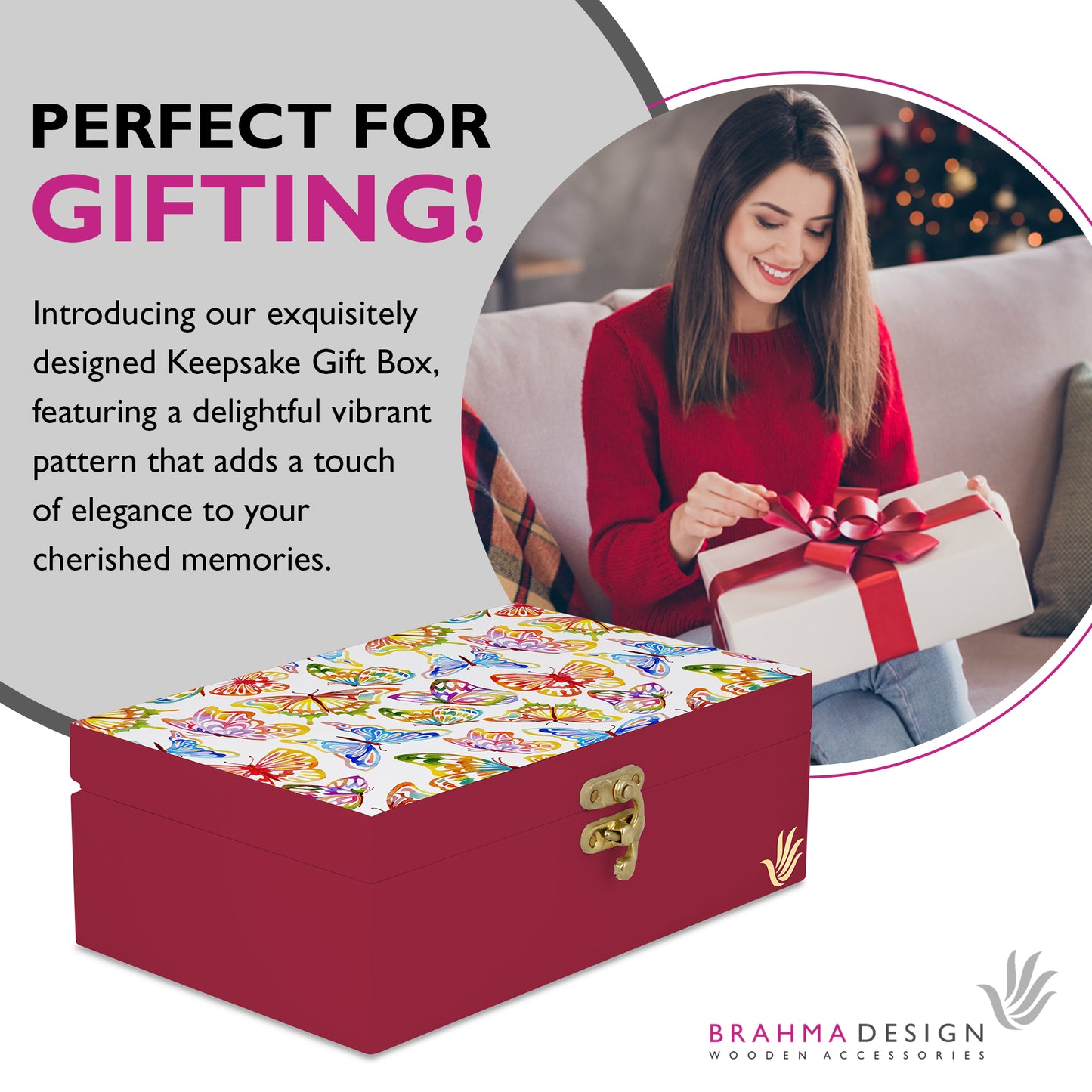 W.C Butterfly Gift Box-M
