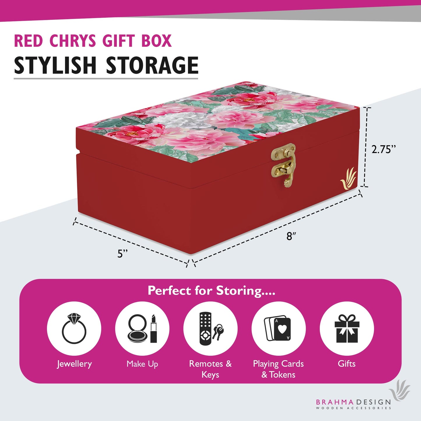 Red Chrys Gift Box-M