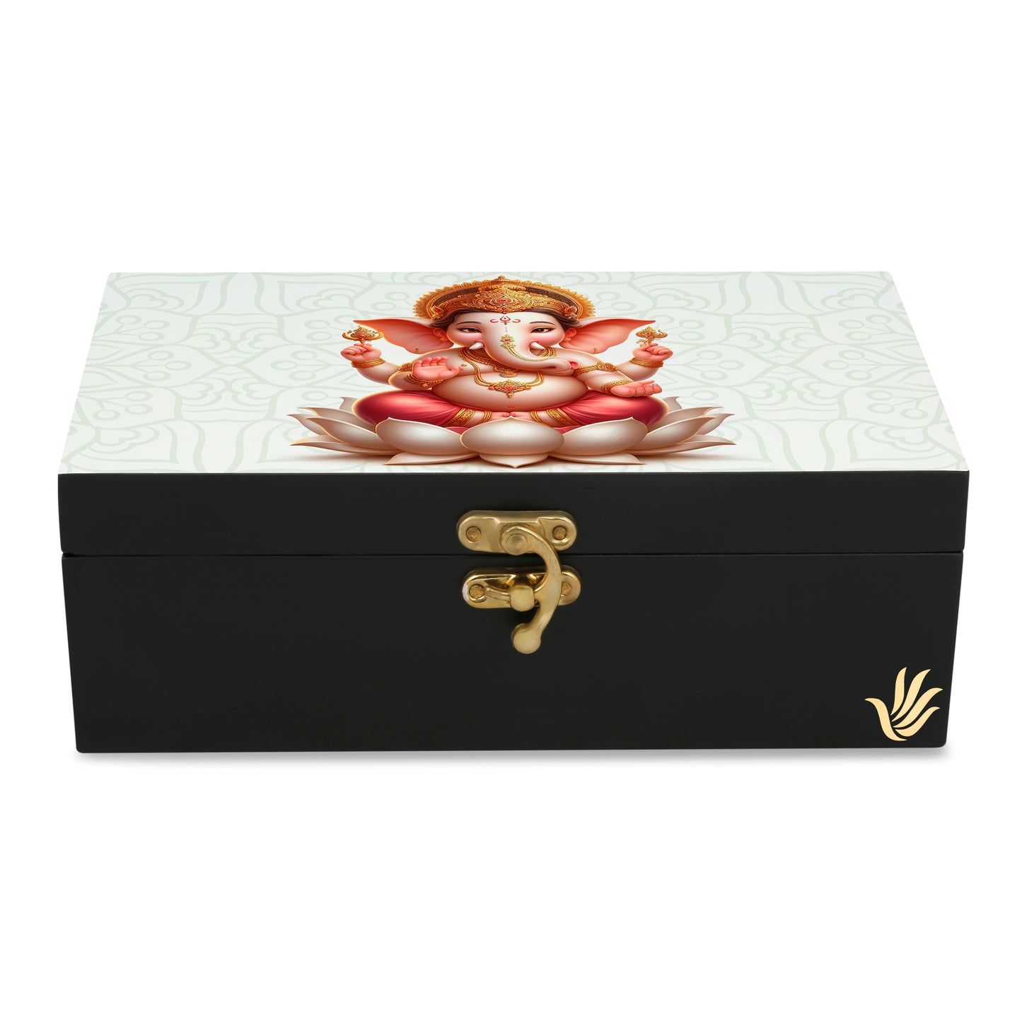 Pink Ganpati Gift Box-M