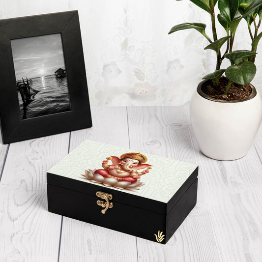 Pink Ganpati Gift Box-M