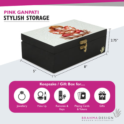 Pink Ganpati Gift Box-M