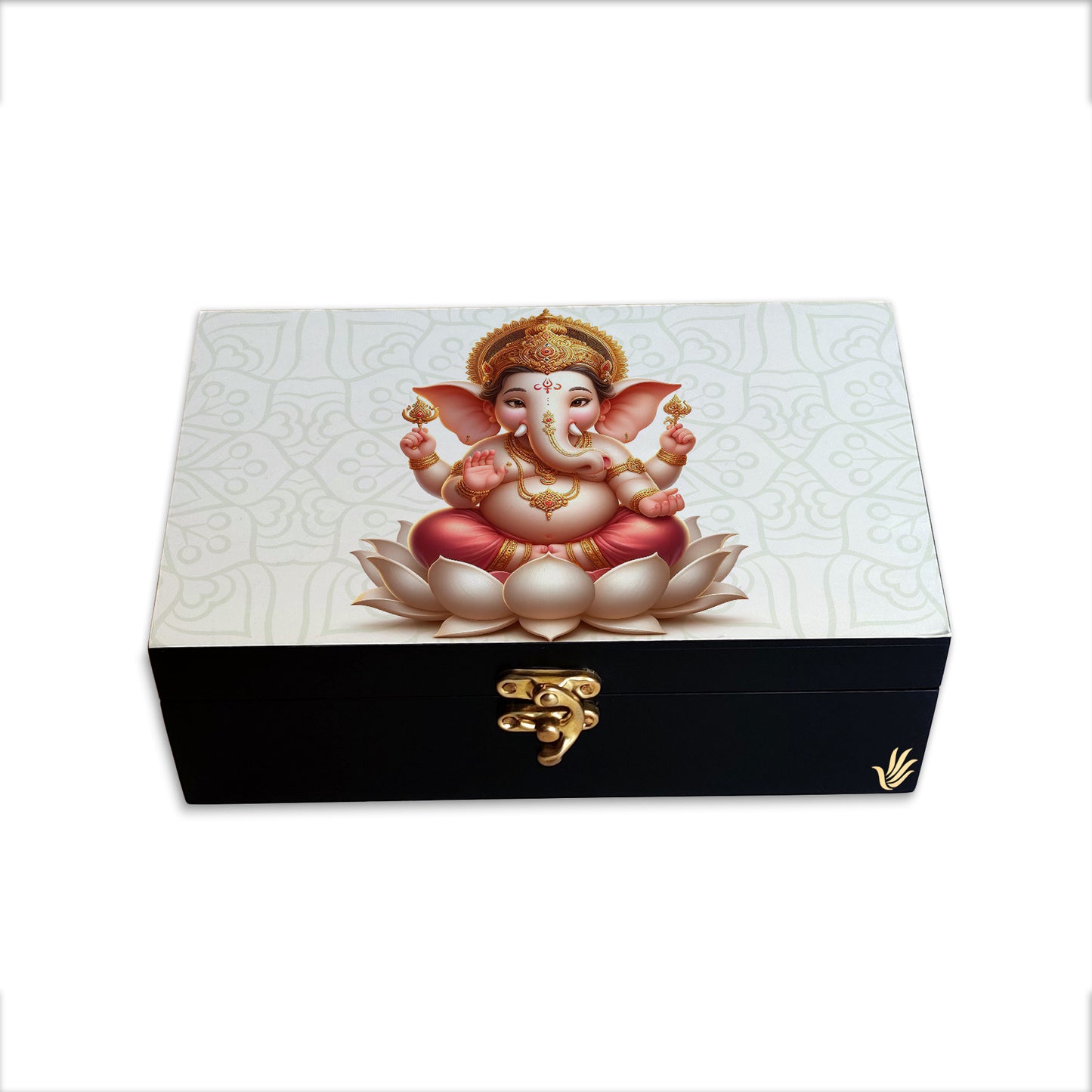 Pink Ganpati Gift Box-M