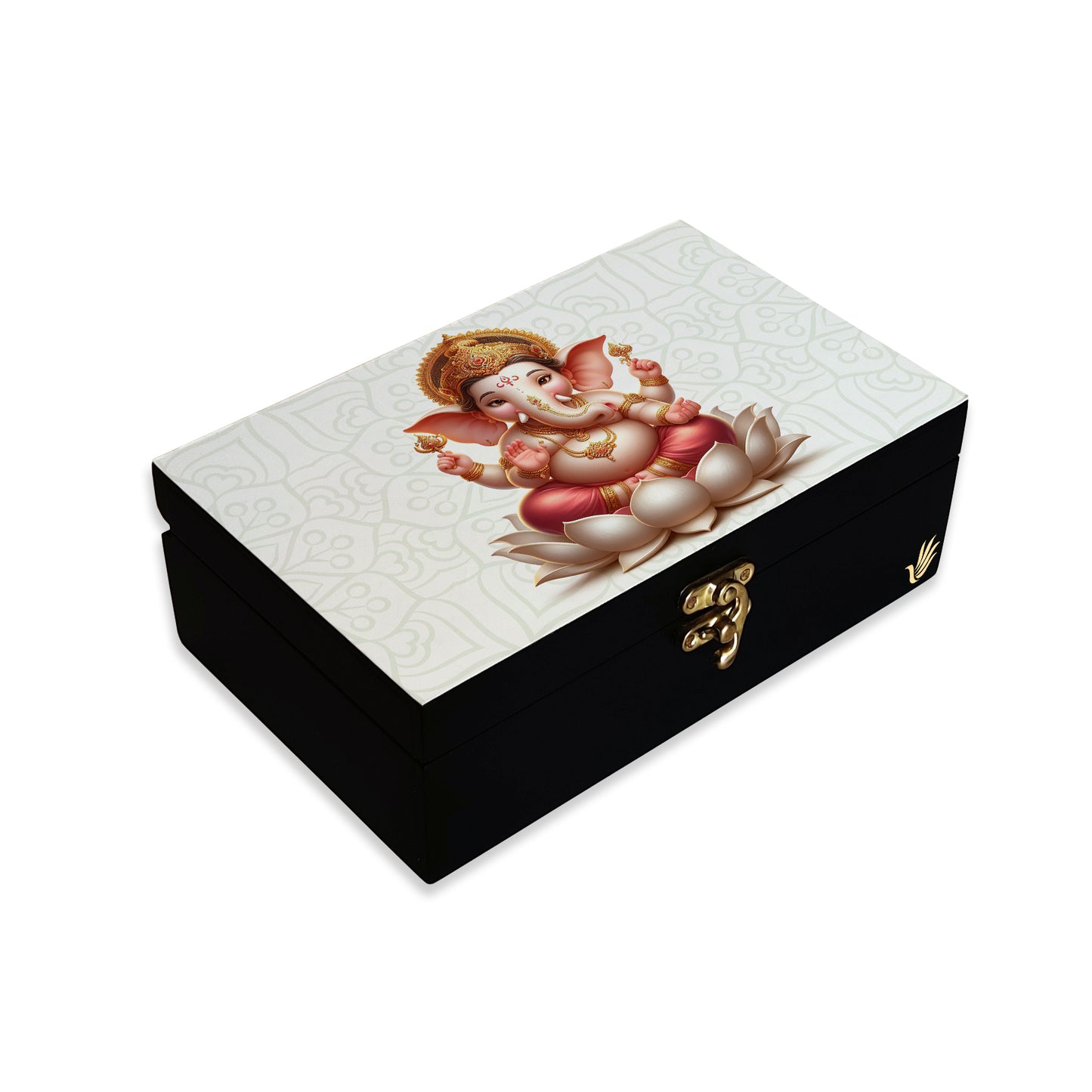Pink Ganpati Gift Box-M