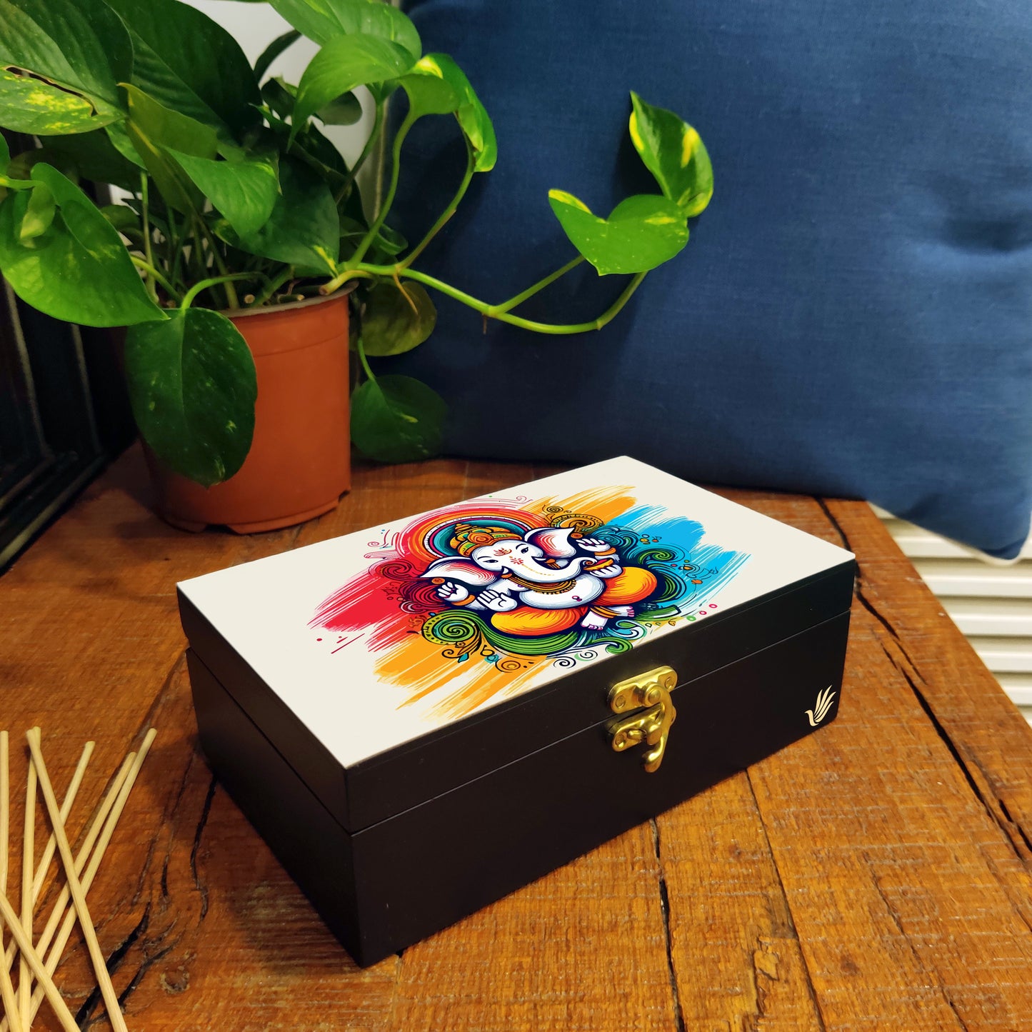 Rainbow Ganesh Gift Box-M