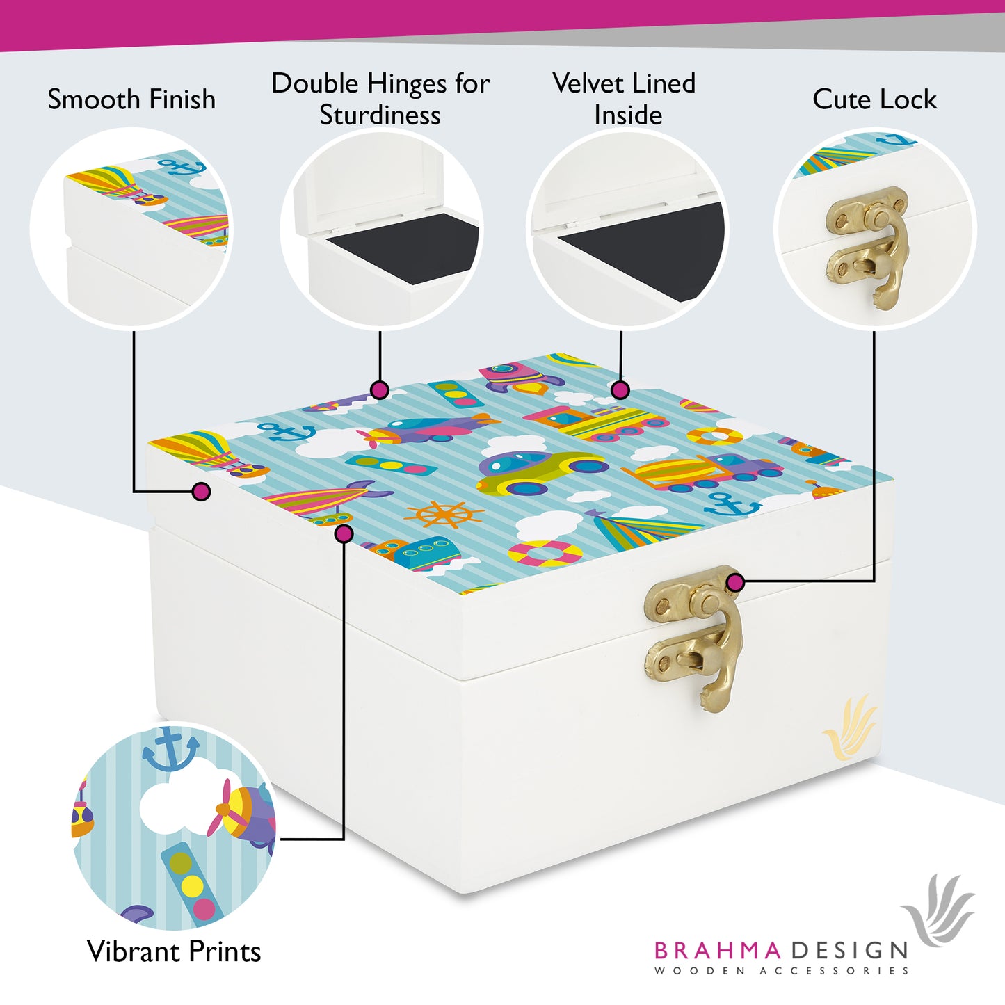 Transport Toys Gift Box-S