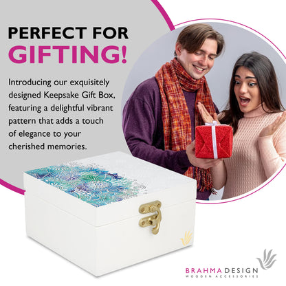 Abstract Flr Gift Box-S