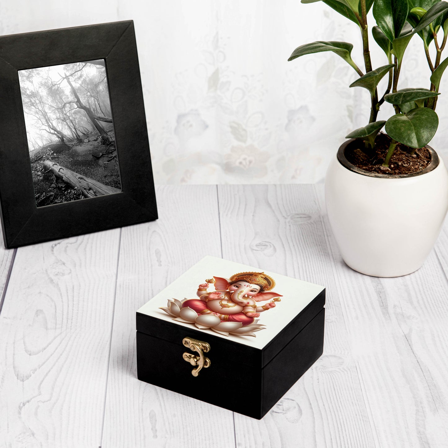 Pink Ganpati Gift Box-S