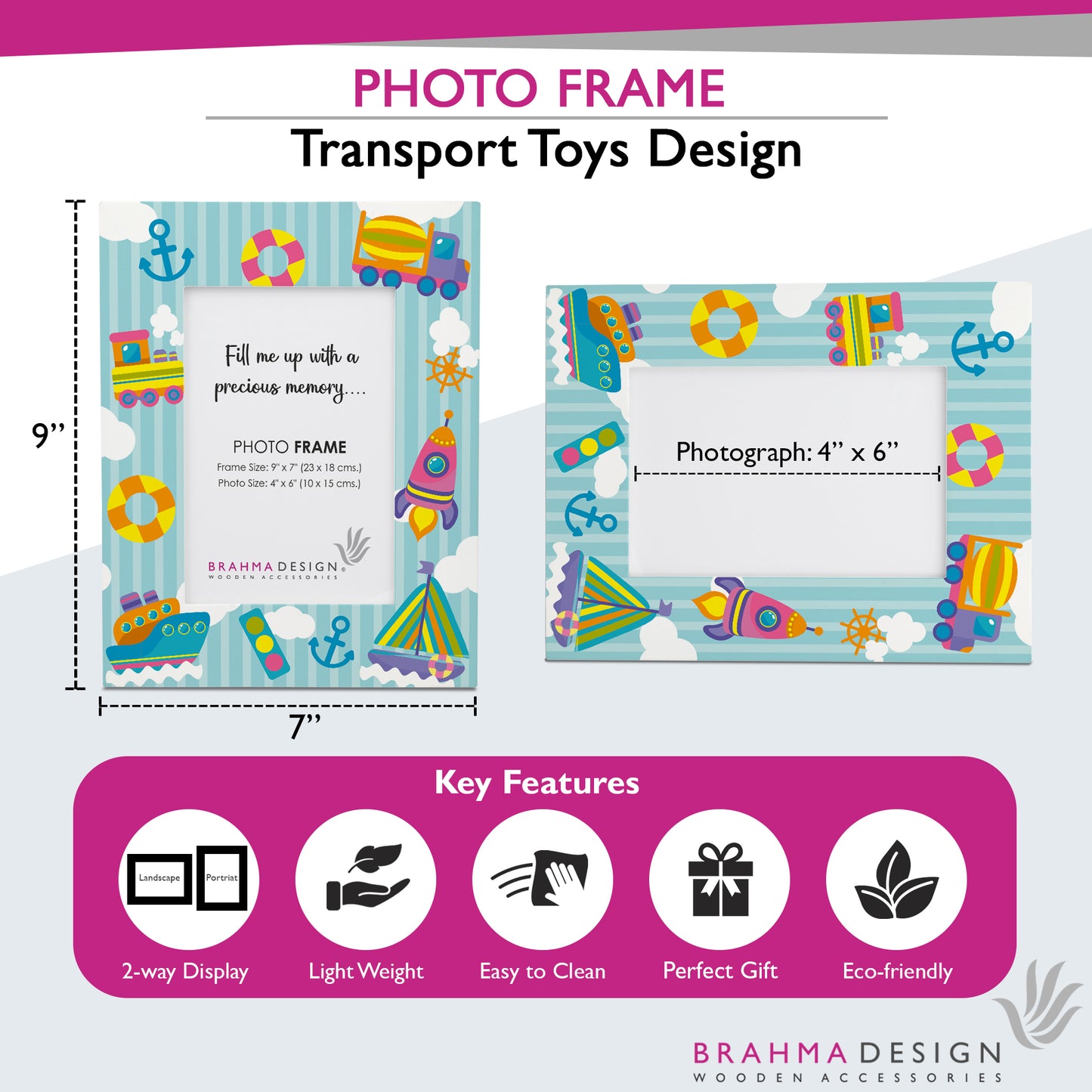 Transport Toys PhotoFrame