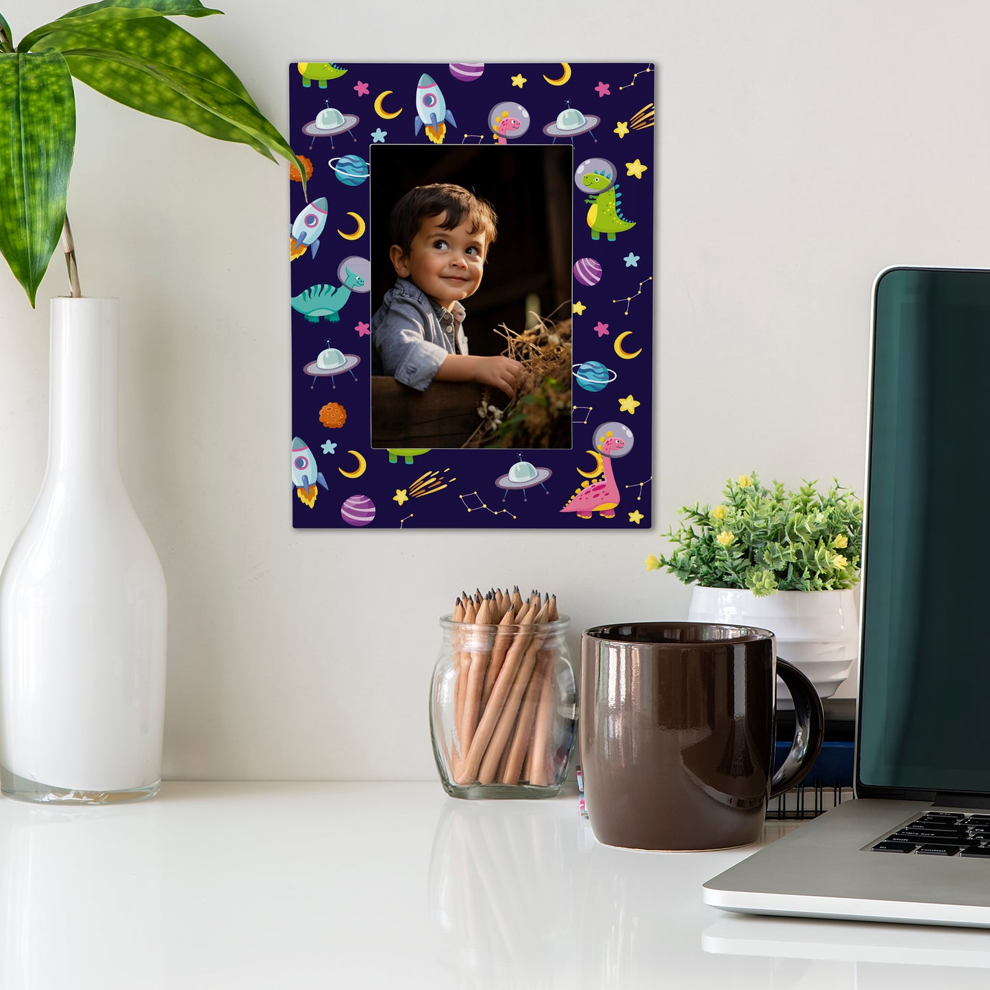 Space Dino PhotoFrame
