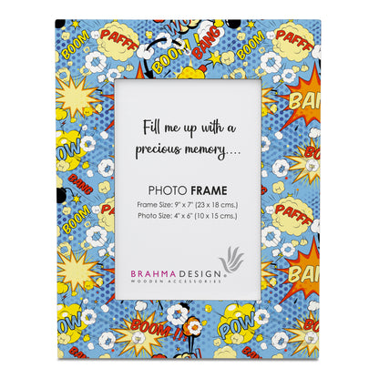 Comic Bubbles PhotoFrame