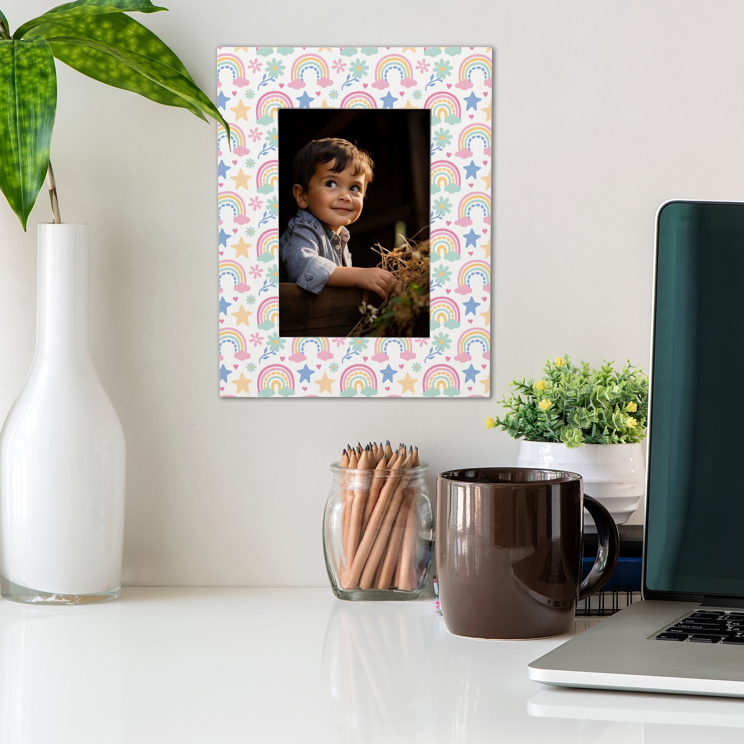 Pastel Rainbow PhotoFrame