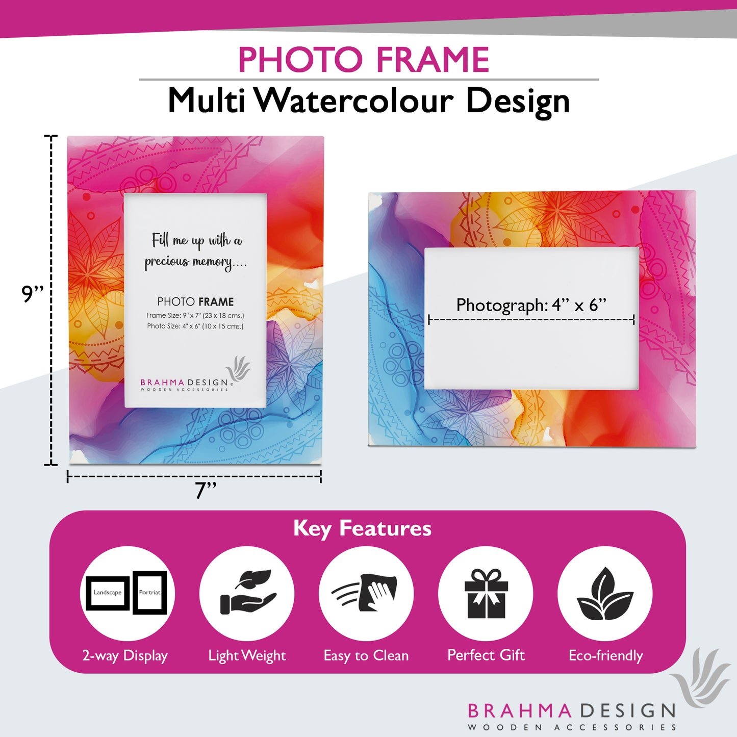 Watercolor PhotoFrame
