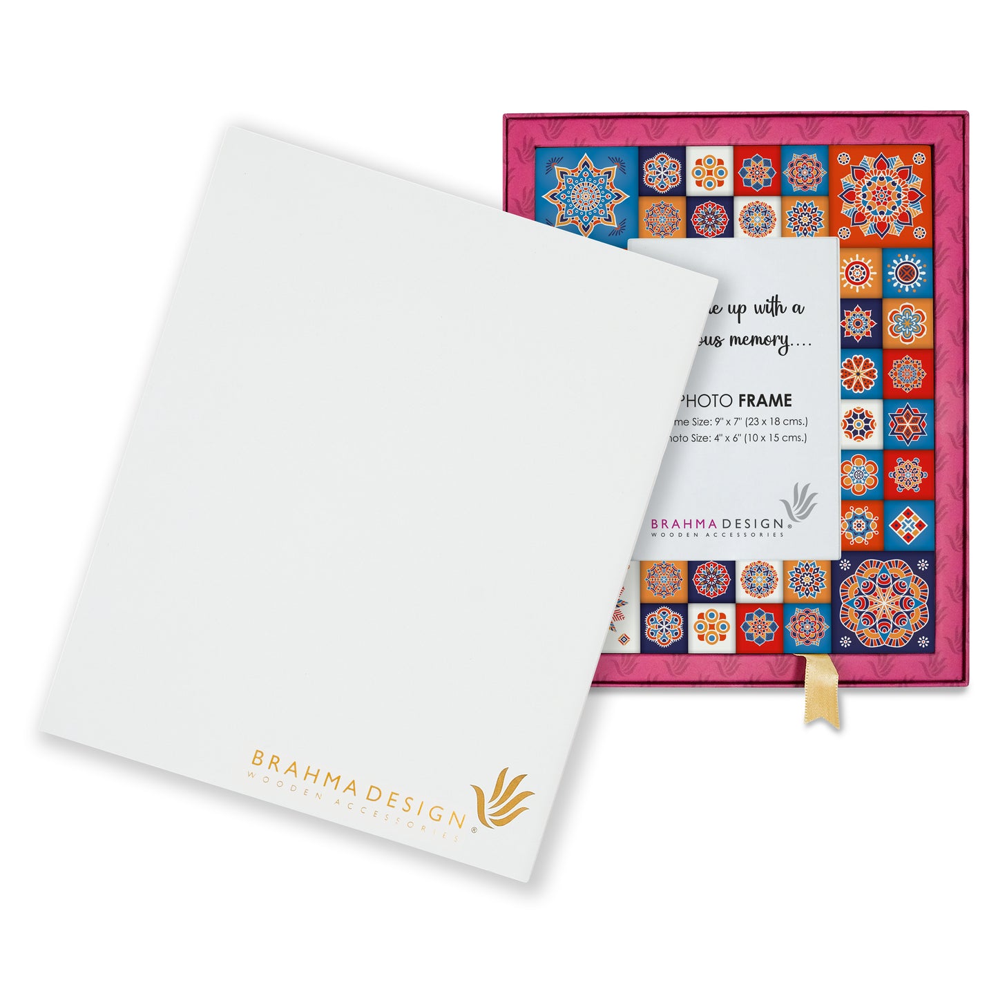 Floral Tiles PhotoFrame