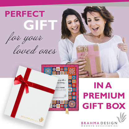 Floral Tiles PhotoFrame