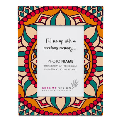 Red Mandala PhotoFrame