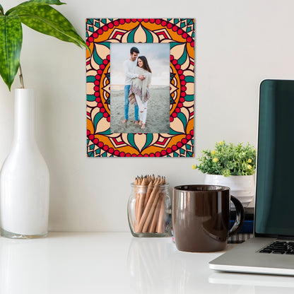 Red Mandala PhotoFrame