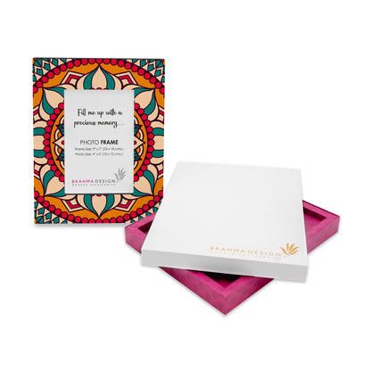 Red Mandala PhotoFrame