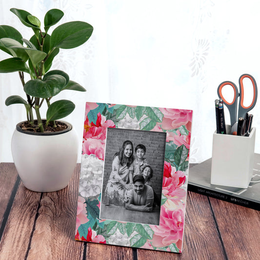 Red Chrys PhotoFrame