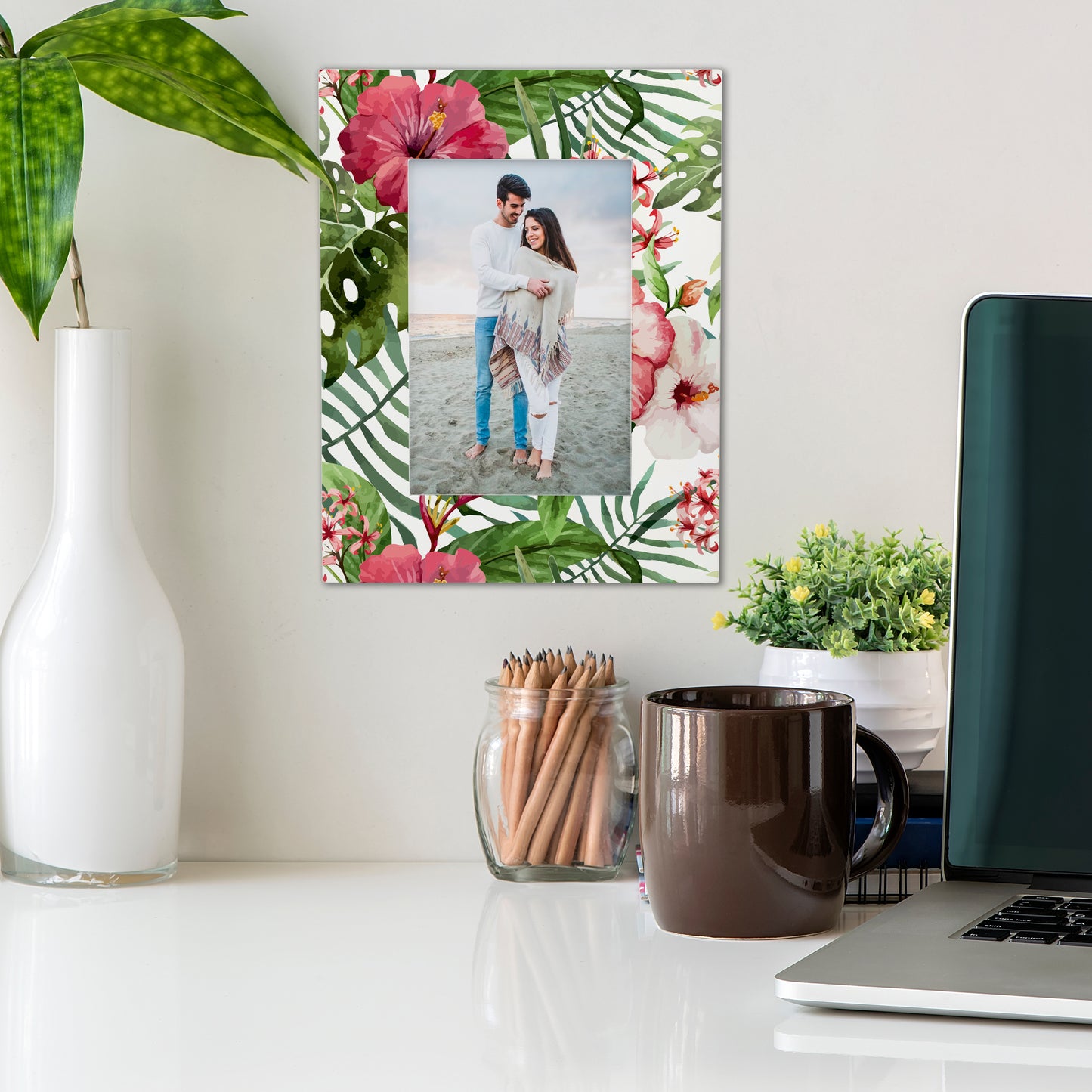 Trop Hibiscus PhotoFrame
