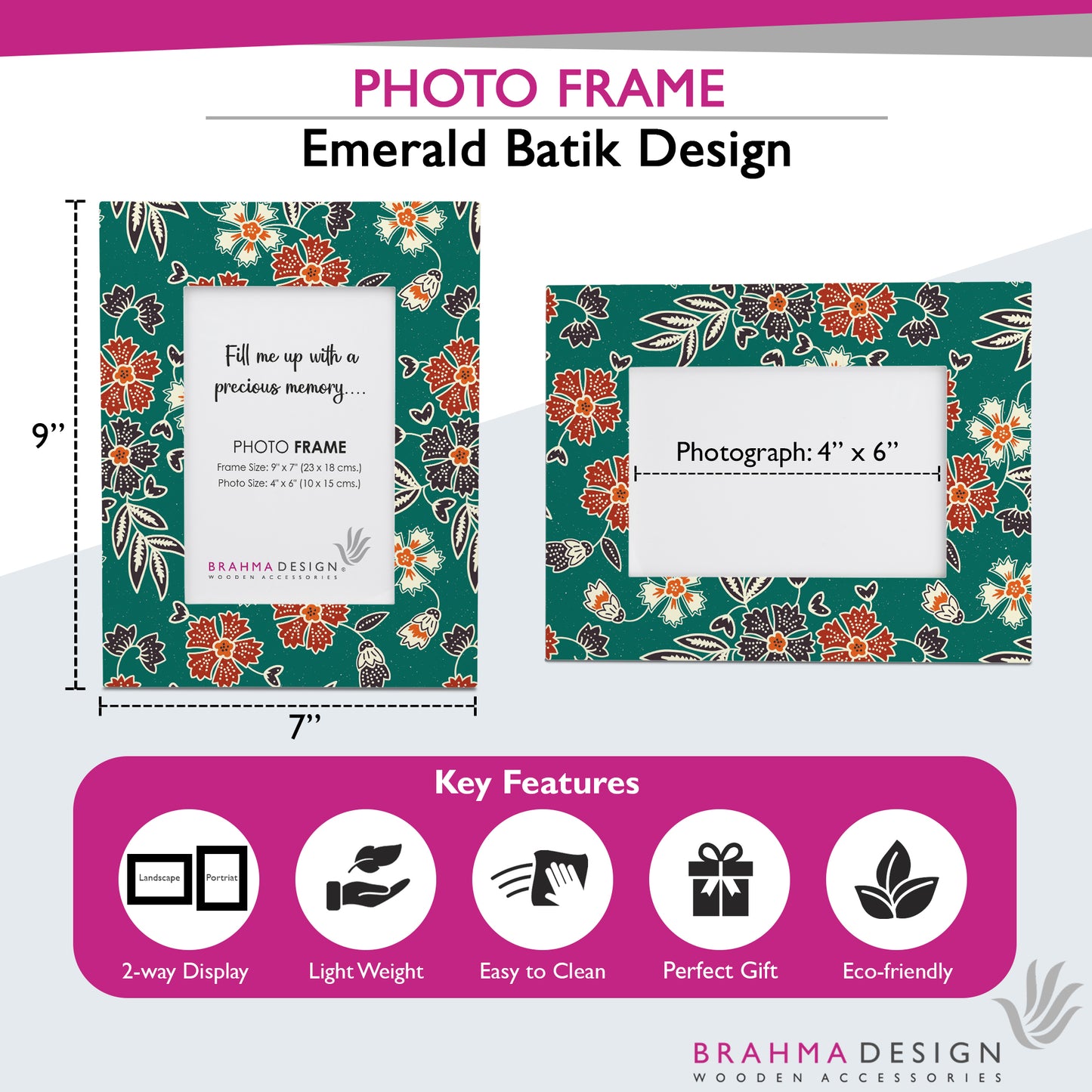 EmeraldBatik PhotoFrame