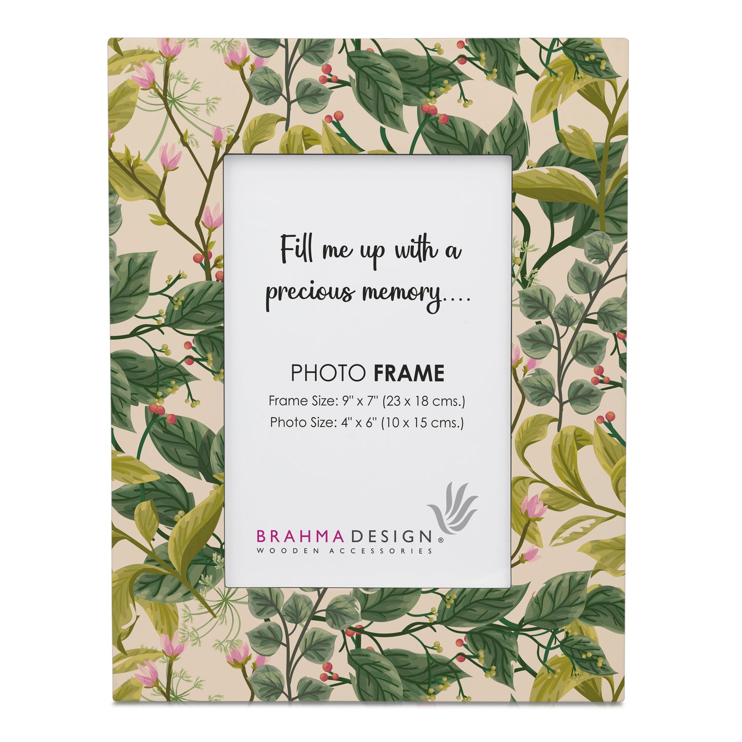 Vintage Flr PhotoFrame
