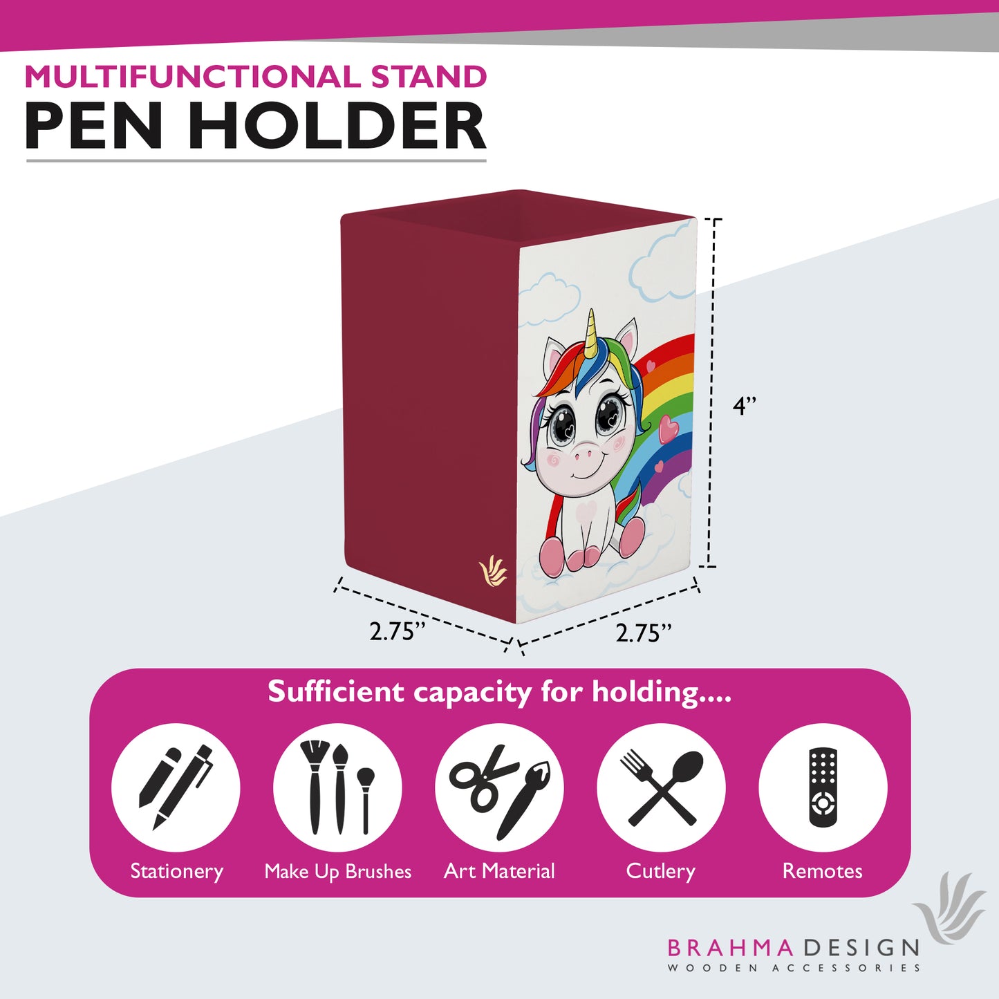 Unicorn R Pen Stand