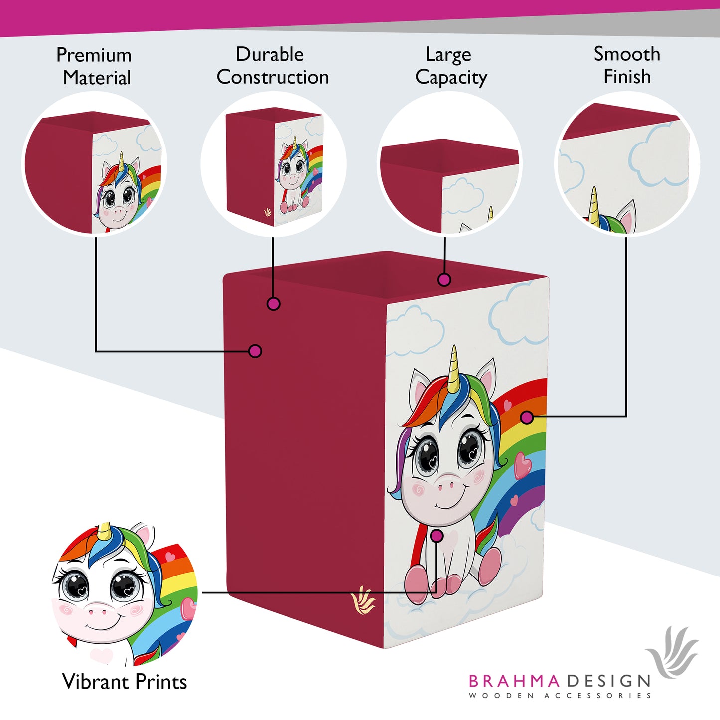 Unicorn R Pen Stand