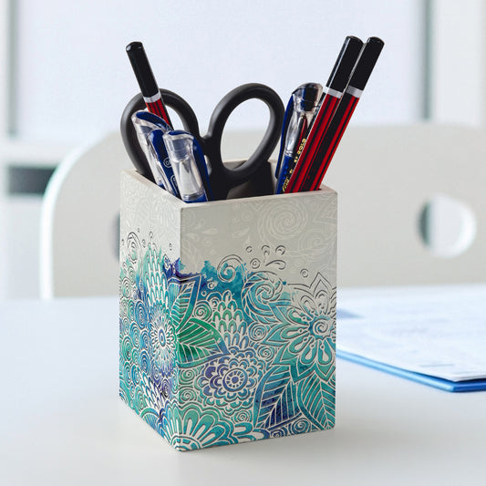 Abstract Flr Pen Stand