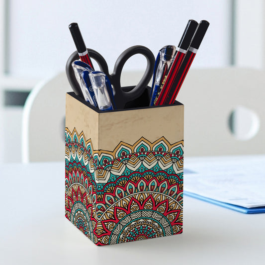 MandalVntg2 Pen Stand