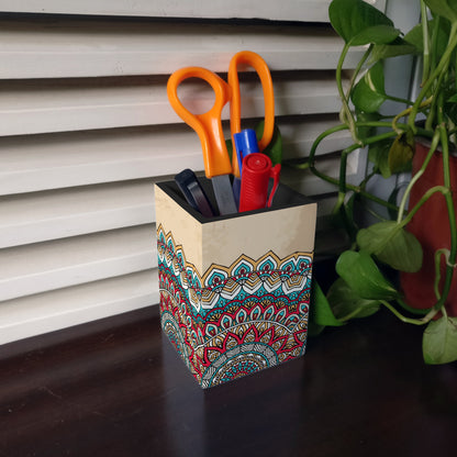 MandalVntg2 Pen Stand