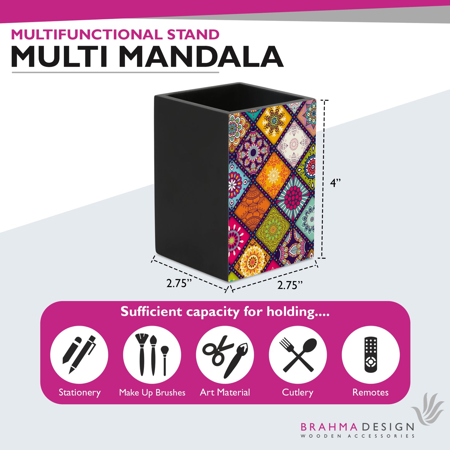 MultiMandala Pen Stand