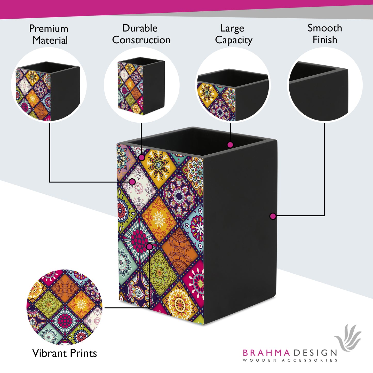 MultiMandala Pen Stand