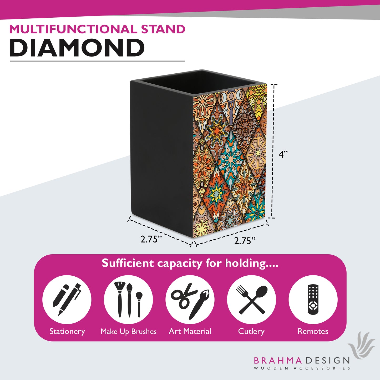 Diamond Pen Stand