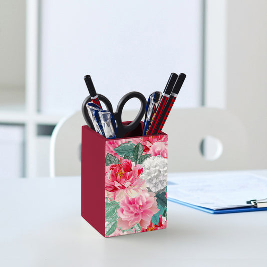 Red Chrys Pen Stand