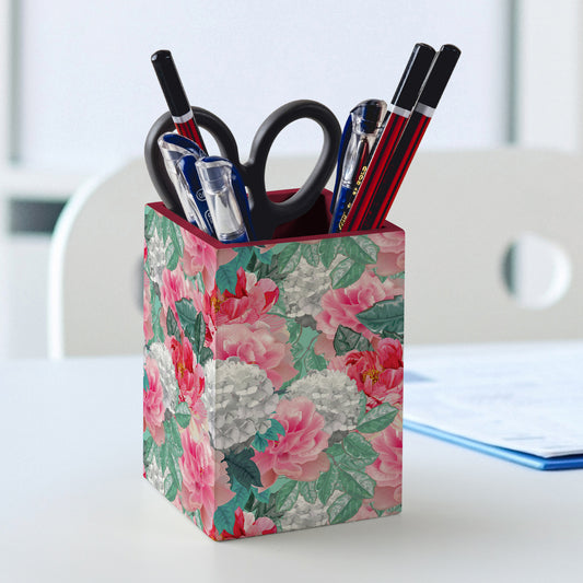 Red Chrys Pen Stand