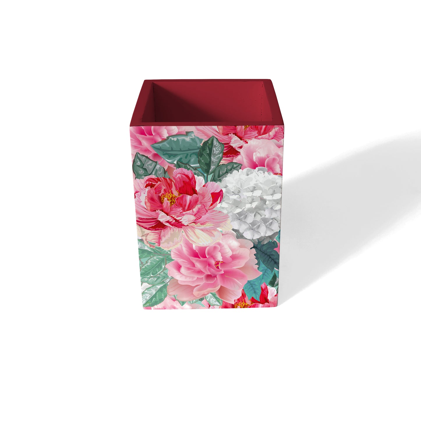 Red Chrys Pen Stand