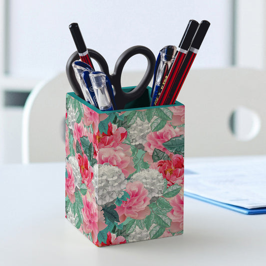 Red Chrys Pen Stand