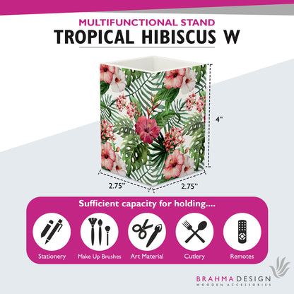 Trop Hibiscus Pen Stand