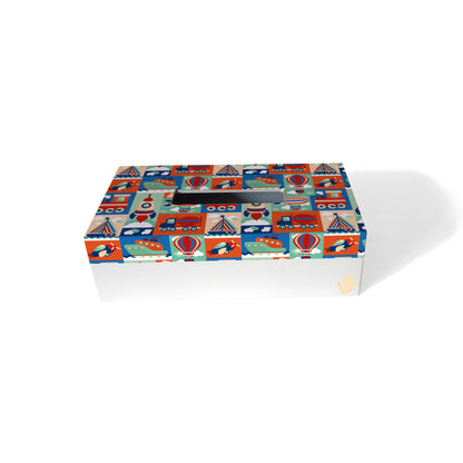 Transport Kids Tissue Box