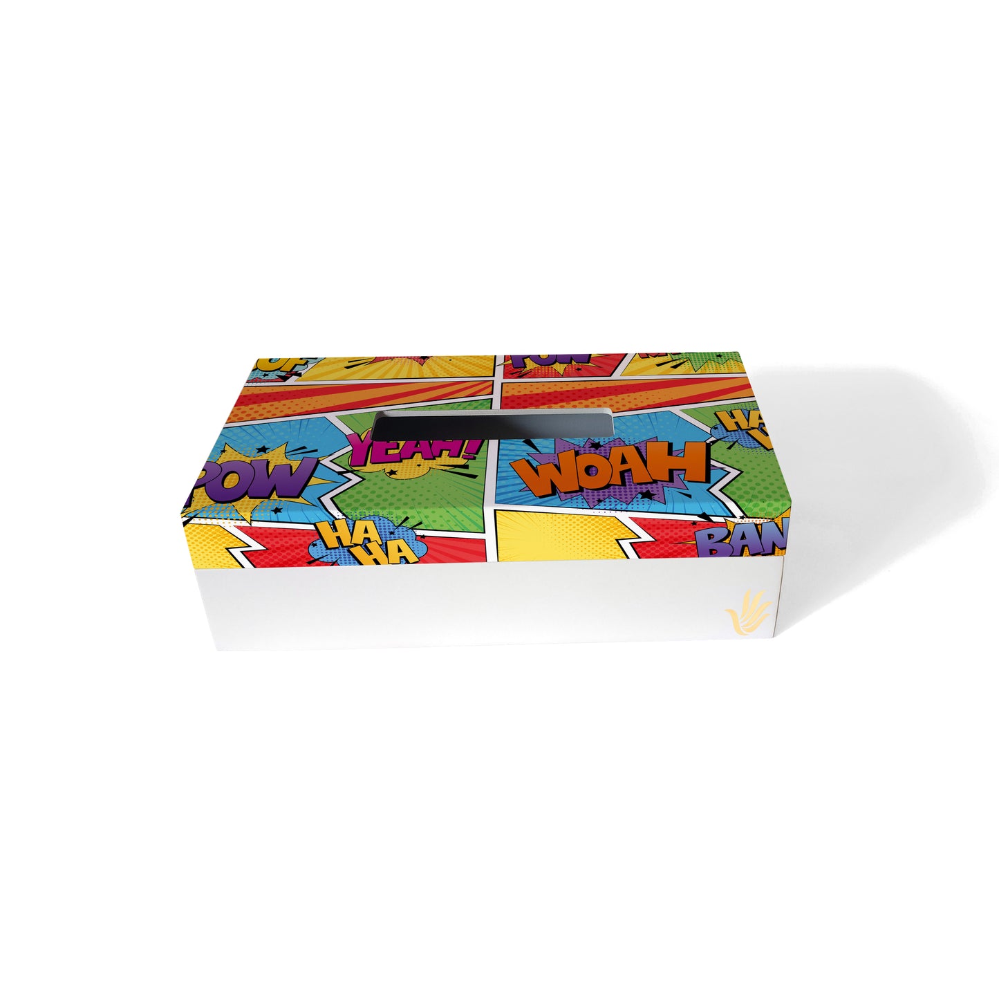 Comic Boom Tissue Box