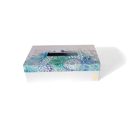 AbstractFlr Tissue Box