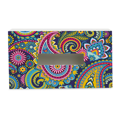Blue Paisley Tissue Box
