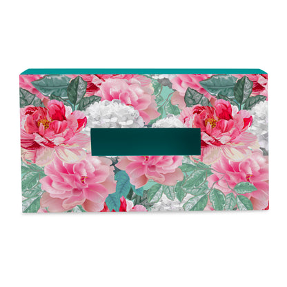 Red Chrys Tissue Box