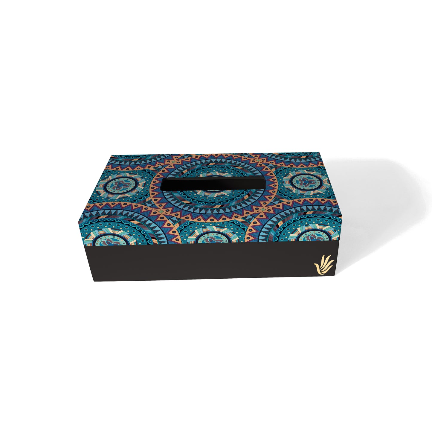 BlueMandala Tissue Box