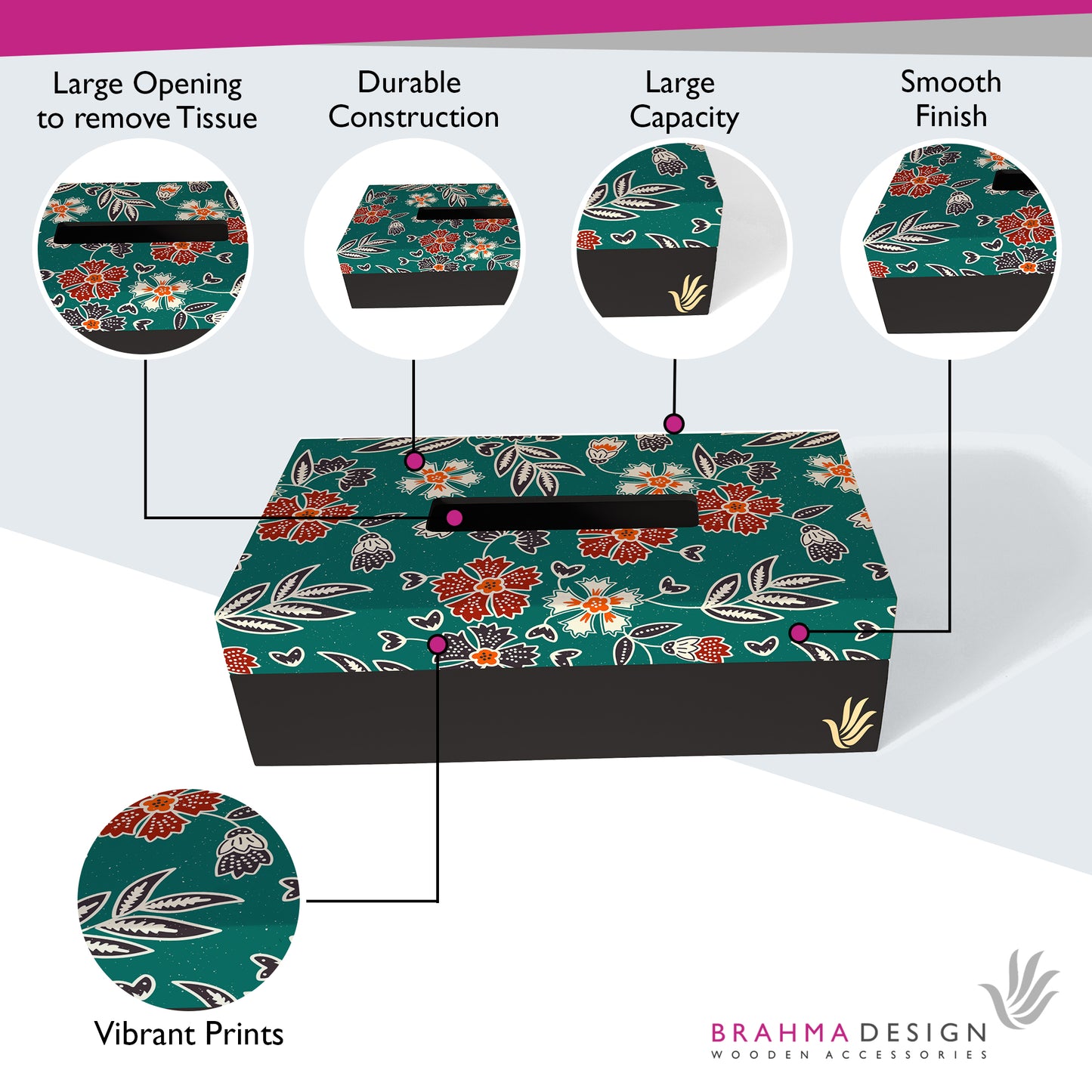 EmeraldBatik Tissue Box