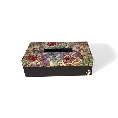Ornate Flr Tissue Box